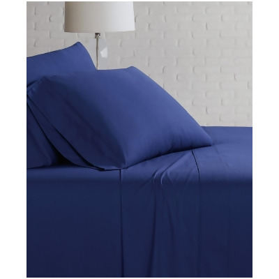 Brooklyn Loom Solid Cotton Percale Twin Xl Sheet Set Bedding from Macy&#39;s at SHOP.COM