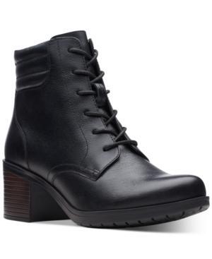 macys clarks booties