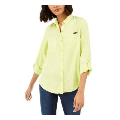 calvin klein jeans button down shirt