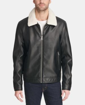 macy's tommy hilfiger leather jacket