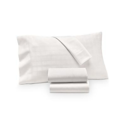 Charter Club Damask Windowpane Supima Cotton 550-Thread Count 4-Pc. Queen Sheet Set, Created for ...