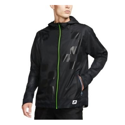 men's nike shield running jacket