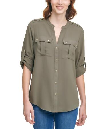 macy's calvin klein womens blouses