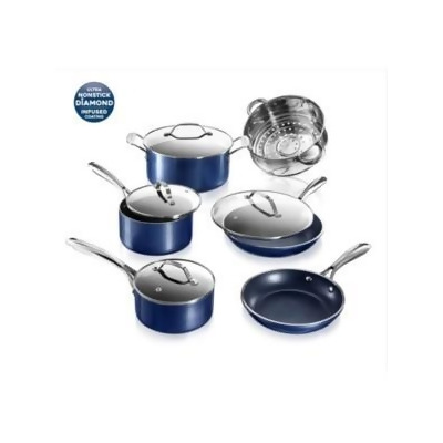 Granite Stone Diamond Aluminium Diamond Infused 10-Pc. Cookware Set from Macy's at SHOP.COM