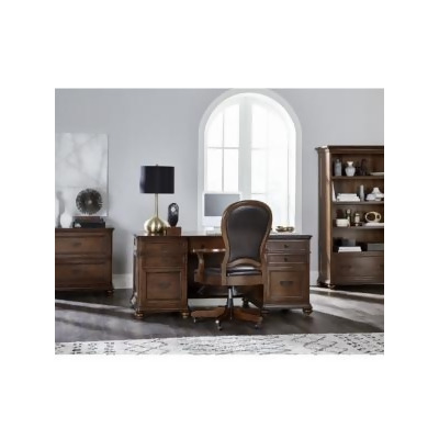 Clinton Hill Cherry Home Office Executive Desk, Created for Macy&#39;s from Macy&#39;s at SHOP.COM