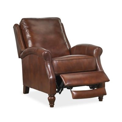 leeah leather pushback recliner