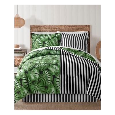 Fairfield Square Bermuda Palm 8Pc Full Comforter Set Bedding from Macy&#39;s at SHOP.COM