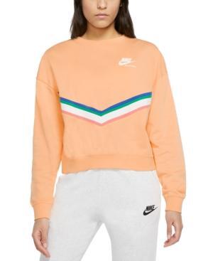 sportswear heritage fleece sweatshirt