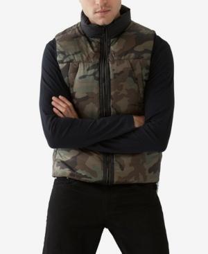 camo bubble vest
