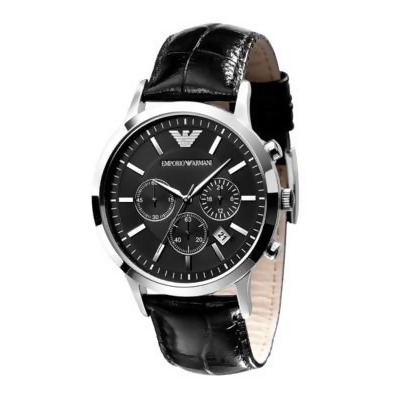 black armani watch mens