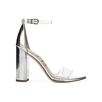 sam edelman heels silver