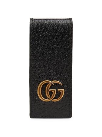 gg marmont leather money clip