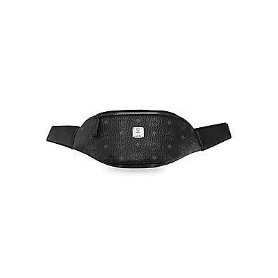 black mcm fanny pack