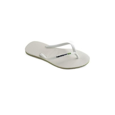 slim white havaianas flip flops