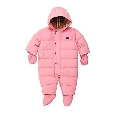 burberry snowsuit baby