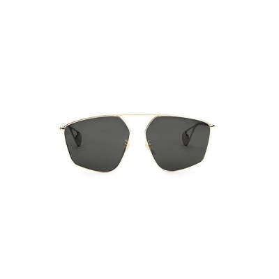 Gucci Men&#39;s 60MM Abstract Aviator Sunglasses - Gold from Saks Fifth Avenue at SHOP.COM