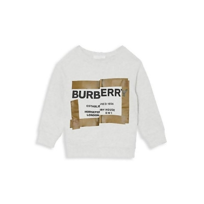 burberry sweatshirt white