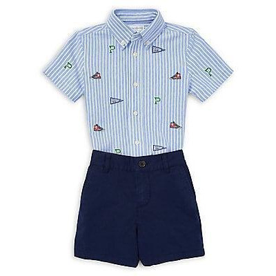 baby polo button down shirt