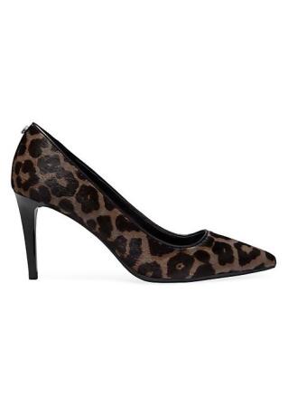 michael kors leopard print heels