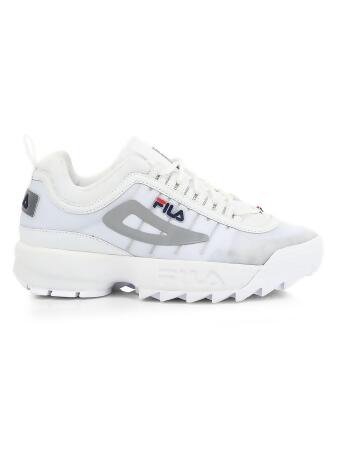 fila disruptor white size 5