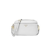 michael kors camera bag white