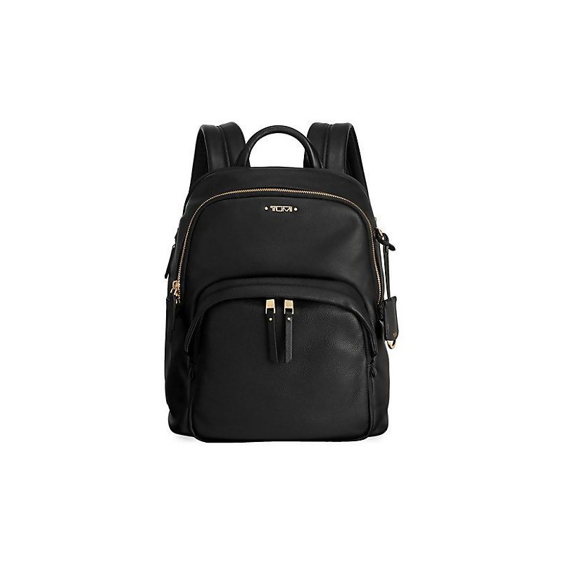 tumi mens leather backpack