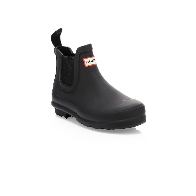 hunter original chelsea boots in black