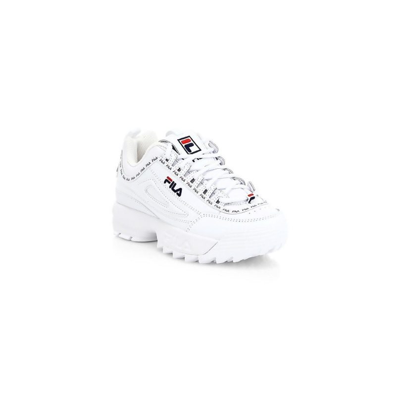 fila chunky sneakers white