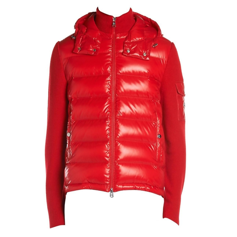 mens moncler jacket red