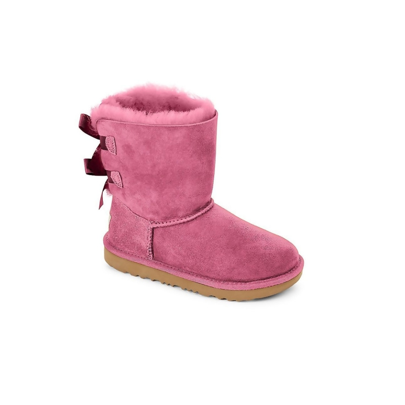 Ugg Little Girl&#39;s & Girl&#39;s UGGpure Bailey Bow II Boots - Pink - Size 12 (Child) from Saks Fifth ...