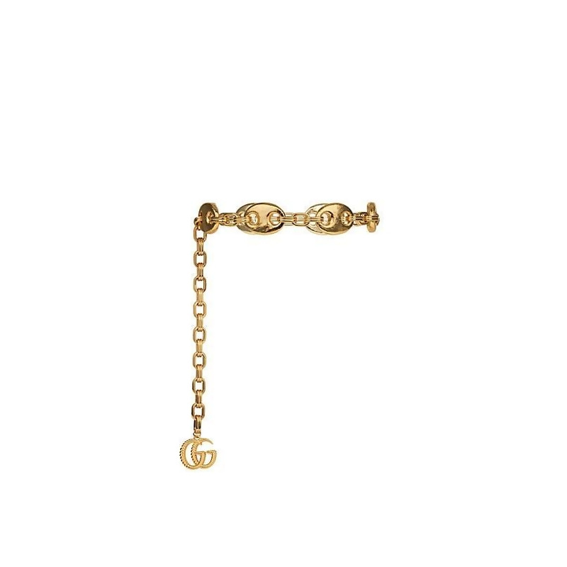 Gucci Women&#39;s Textured Marina Chain Belt - Gold - Size 95 (Medium) from Saks Fifth Avenue at ...