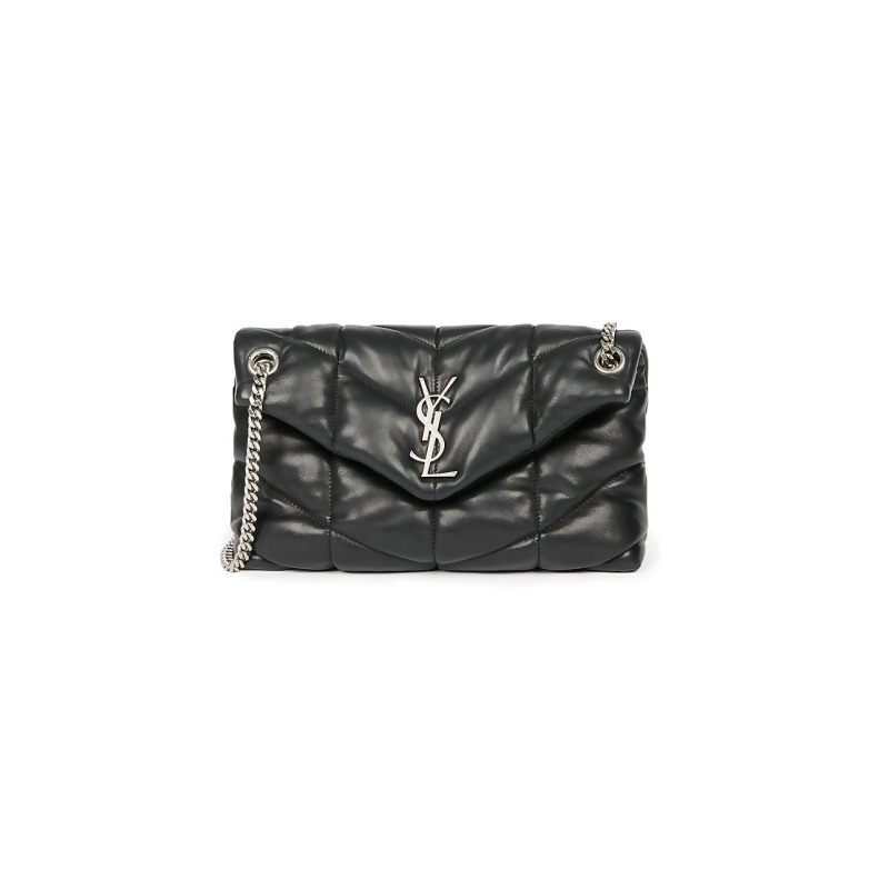Saint Laurent Women&#39;s Loulou Puffer Leather Crossbody Bag - Nero from Saks Fifth Avenue at SHOP.COM