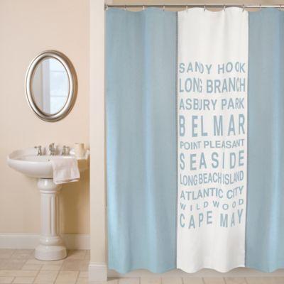 Park B Smith Jersey Shore Shower Curtain From Bed Bath Beyond