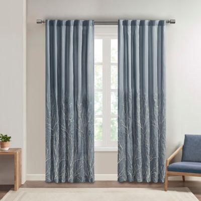 Andora 84 Inch Window Curtain Panel In Blue From Bed Bath Beyond