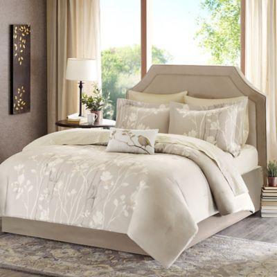 Madison Park Vaughn 9 Piece California King Comforter Set From Bed