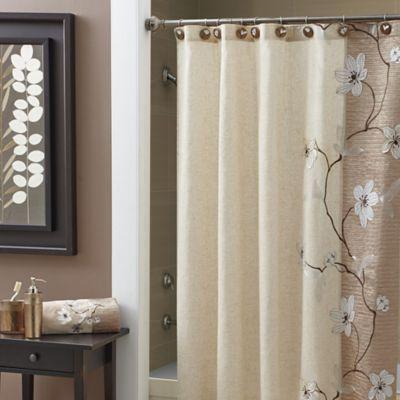 Croscill Magnolia 54 Inch X 78 Inch Stall Shower Curtain From Bed
