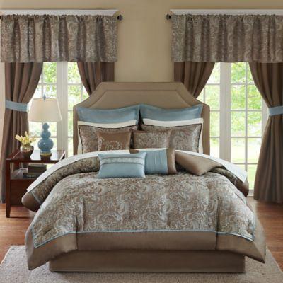 Madison Park Essentials Brystol 24 Piece Queen Complete Comforter