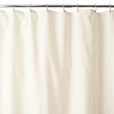 Wamsutta 54 Inch X 78 Inch Shower Stall Fabric Curtain Liner With