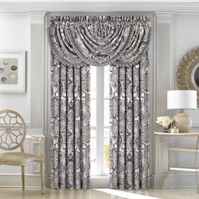 J Queen New York Guiliana 84 Inch Window Curtain Panel Pair In