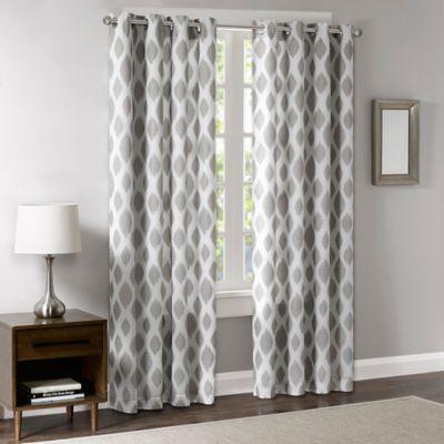 Madison Park Stella 63 Inch Room Darkening Grommet Top Window