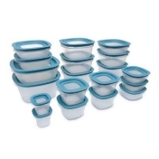 Rubbermaid® 38-Piece Flex & Seal Food Storage Set in Aqua Rubbermaid® 38-Piece Flex & Seal Food Storage Set in Aqua