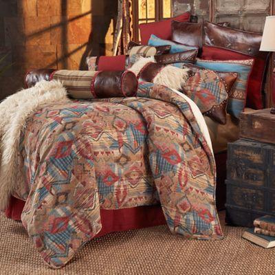 Hiend Accents Ruidoso Queen Comforter Set In Turquoise From Bed