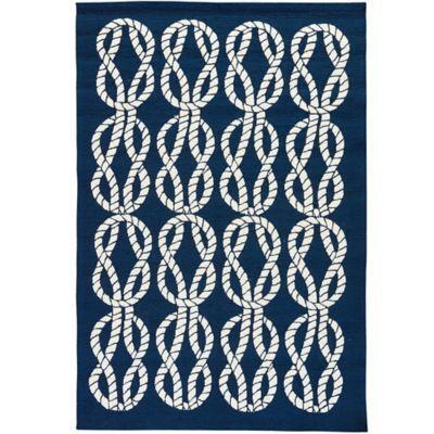 Jaipur Coastal Lagoon Roped In 2 Foot X 3 Foot Indoor Outdoor