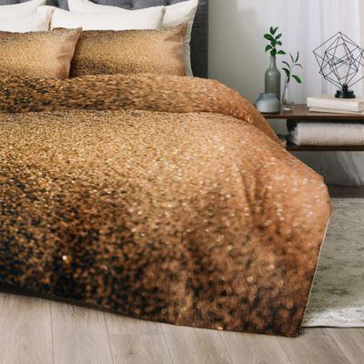 Deny Designs Chelsea Victoria Gold Dust Twin Twin Xl Comforter Set In Gold