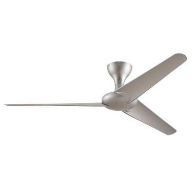 Fanimation Drone 60 Inch Indoor Outdoor Ceiling Fan In Silver