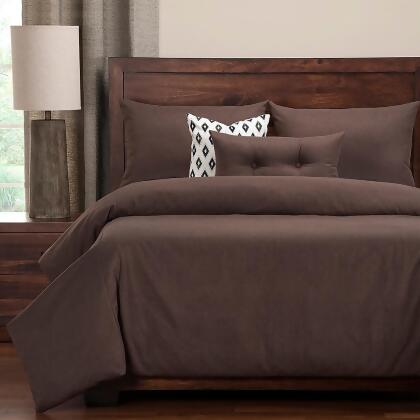 Pologear Camel Hair Queen Duvet Cover Set In Coffee From Bed Bath