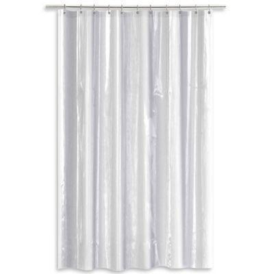 Salt Heavy Gauge Peva 70 Inch X 84 Inch Shower Curtain Liner In