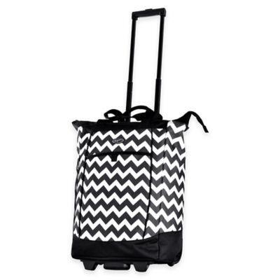 olympia cosmopolitan rolling shopper tote