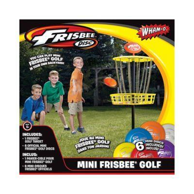 mini frisbee golf