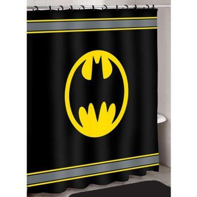 Batman Logo Shower Curtain From Bed Bath Beyond At Shop Com